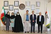 دیدار مدیرکل کانون سمنان با مدیرعامل شرکت مغان شاهرود از نگاه دوربین